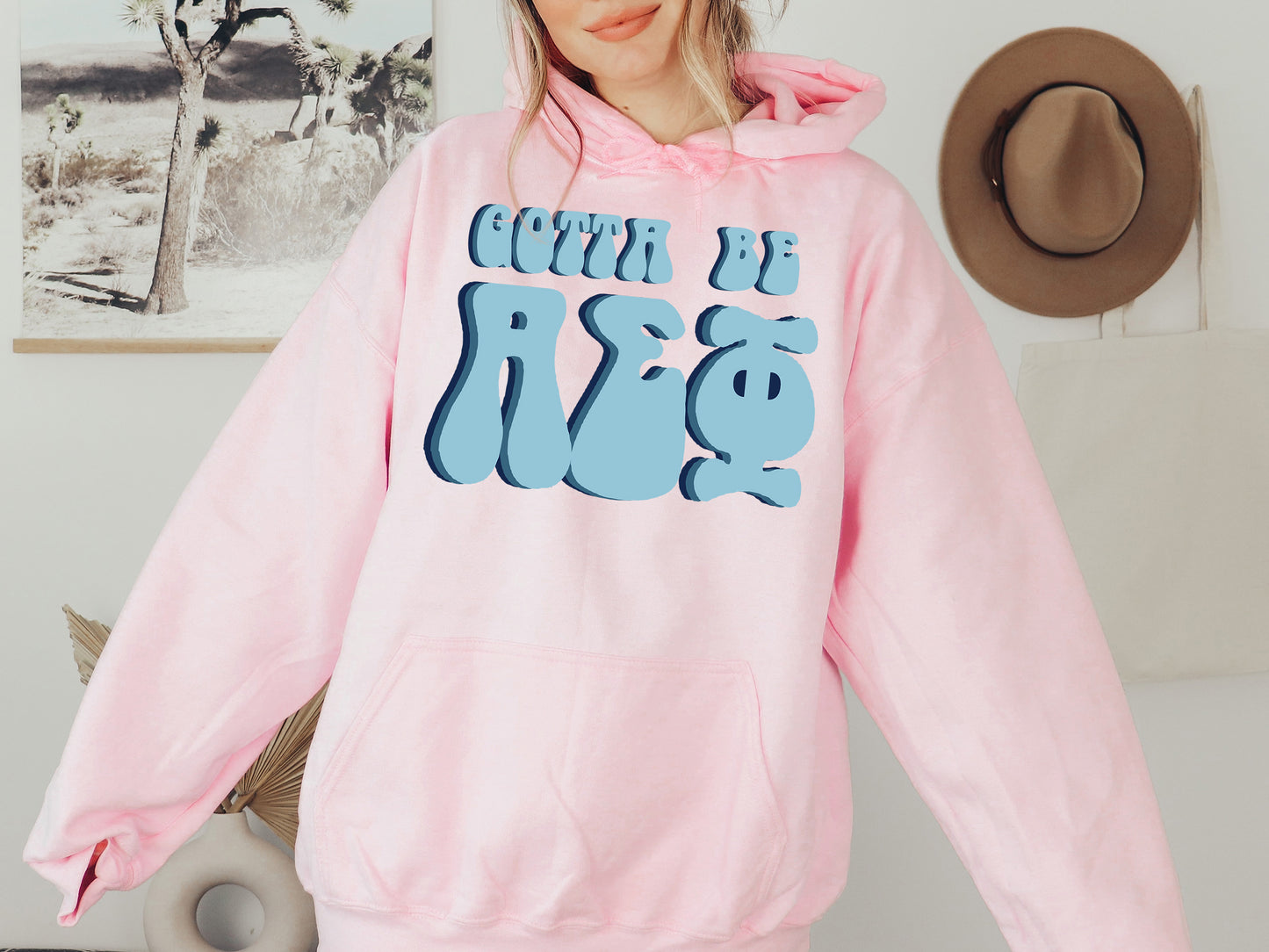 Alpha Epsilon Phi They've Gotta Be Sorority Hoodie _ 338g