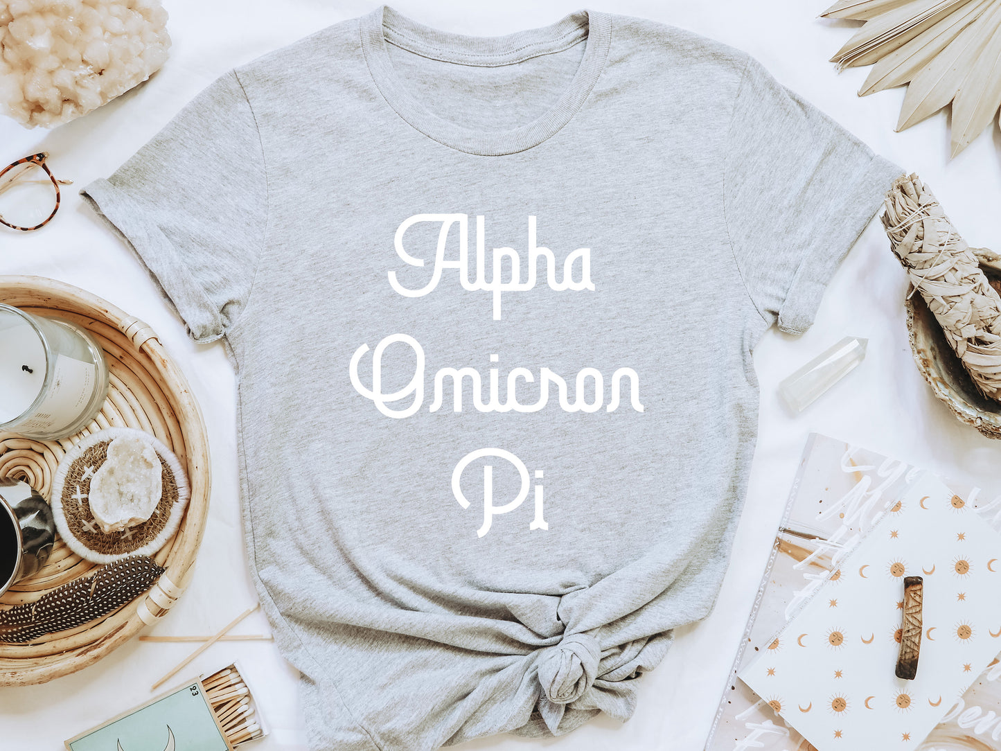 Alpha Omicron Pi All About That Pop Sorority T-shirt _ 2685g