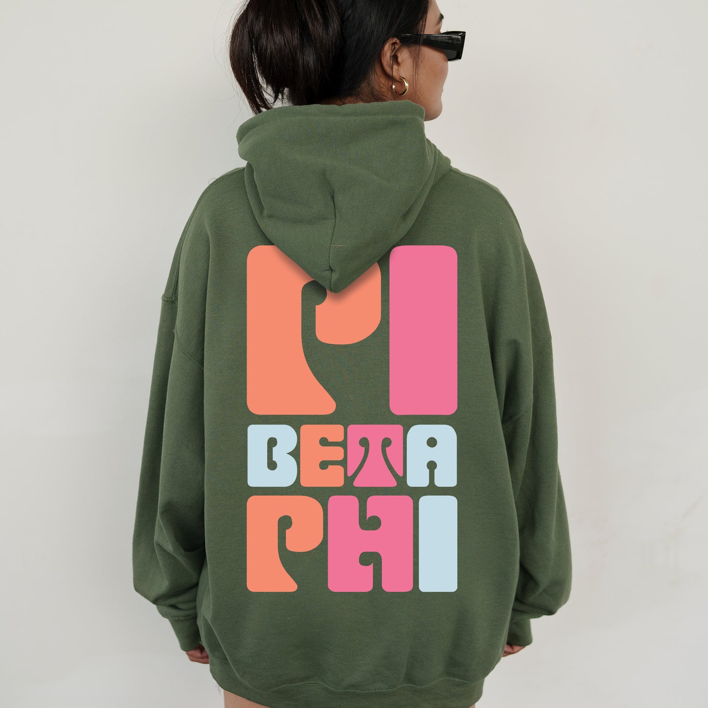 Pi Beta Phi Vibrant Verve Sorority Hoodie _ 32621g