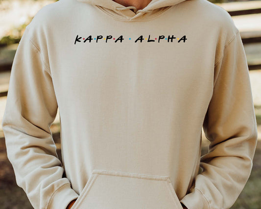 Kappa Alpha Order Greek Friends Fraternity Hoodie _ 30682g