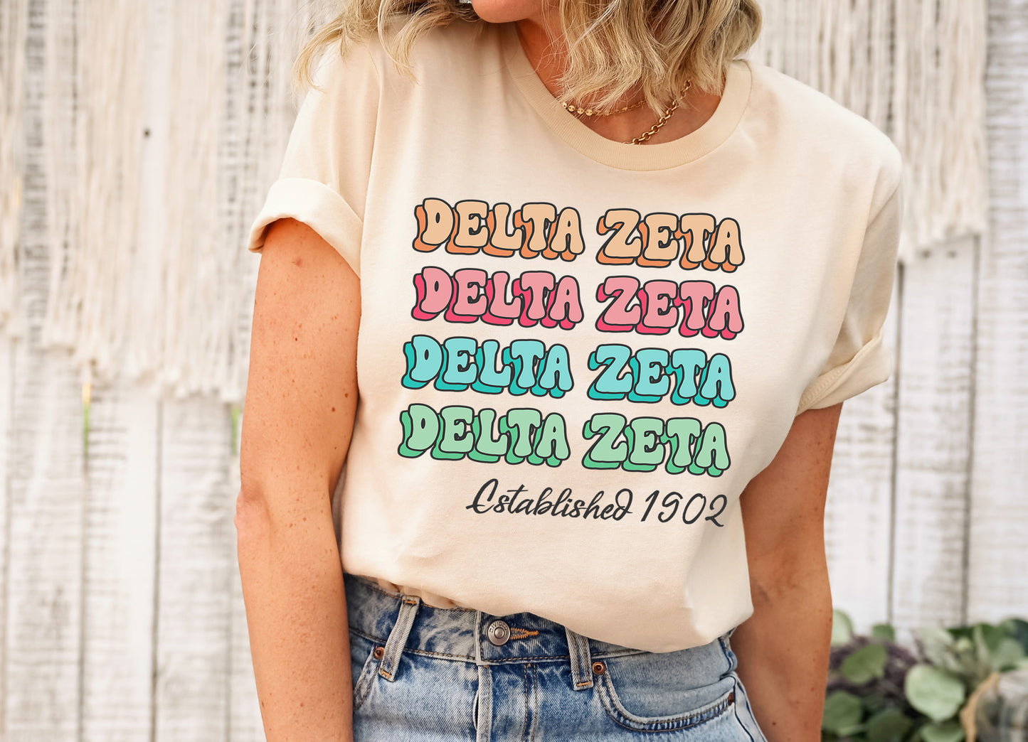 Delta Zeta Lucy Sorority T-shirt _ 271g