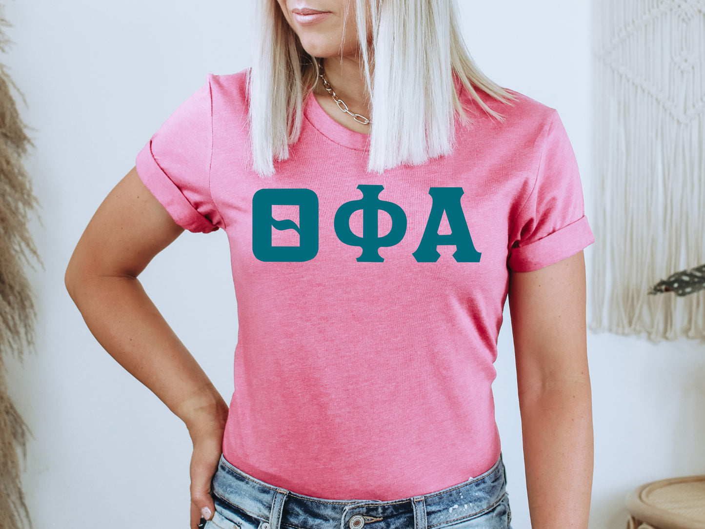 Theta Phi Alpha Back to the Basics Sorority T-shirt _ 646g