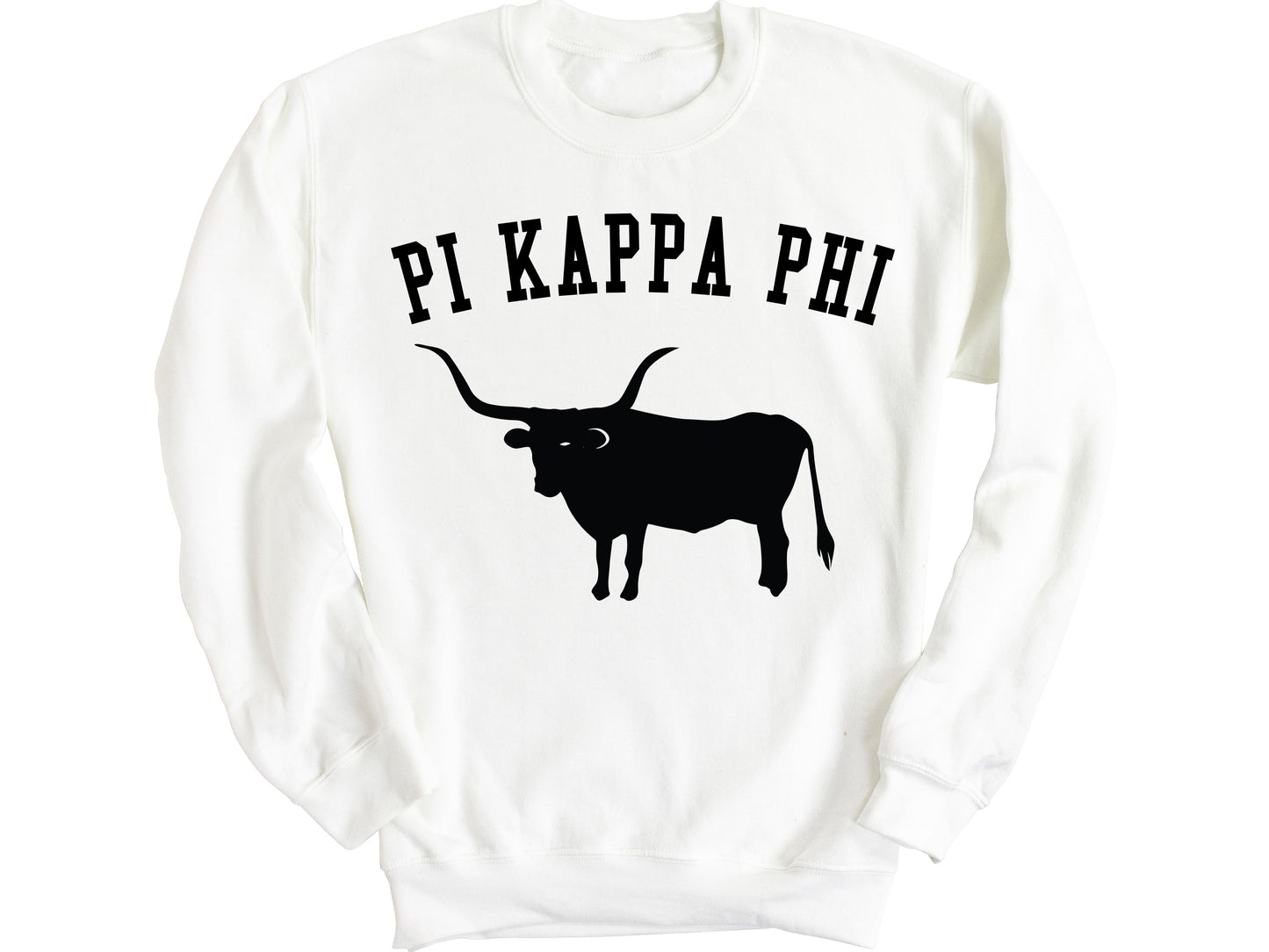 Pi Kappa Phi Long Horn Fraternity Sweatshirt _ 1543g