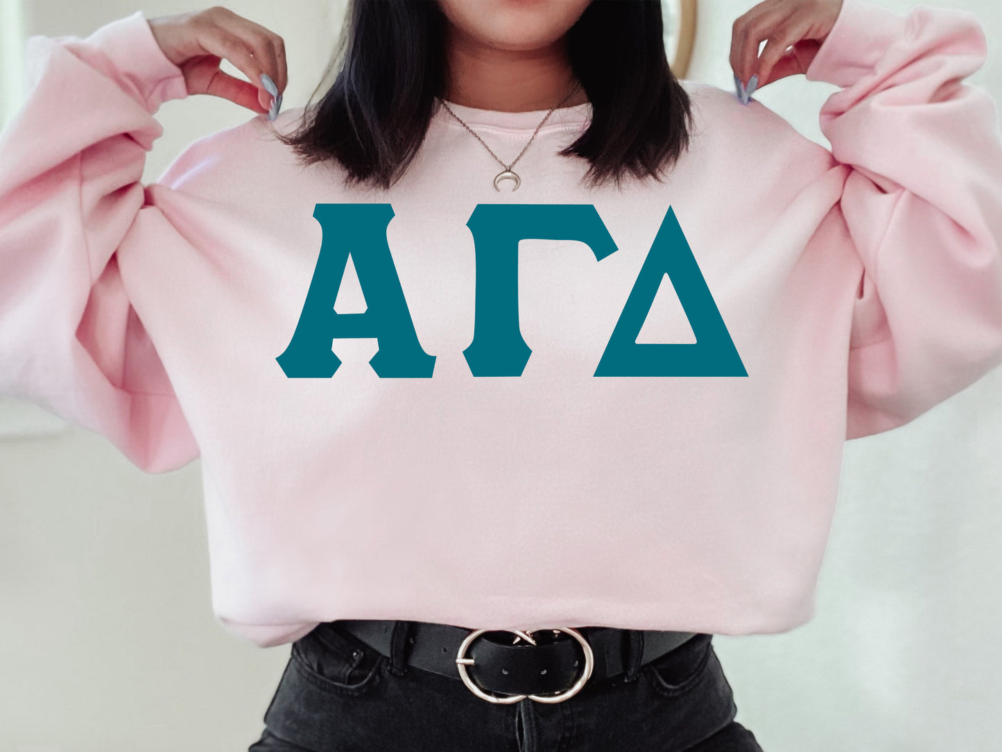 Alpha Gamma Delta Back to the Basics Sorority Sweatshirt _ 625g