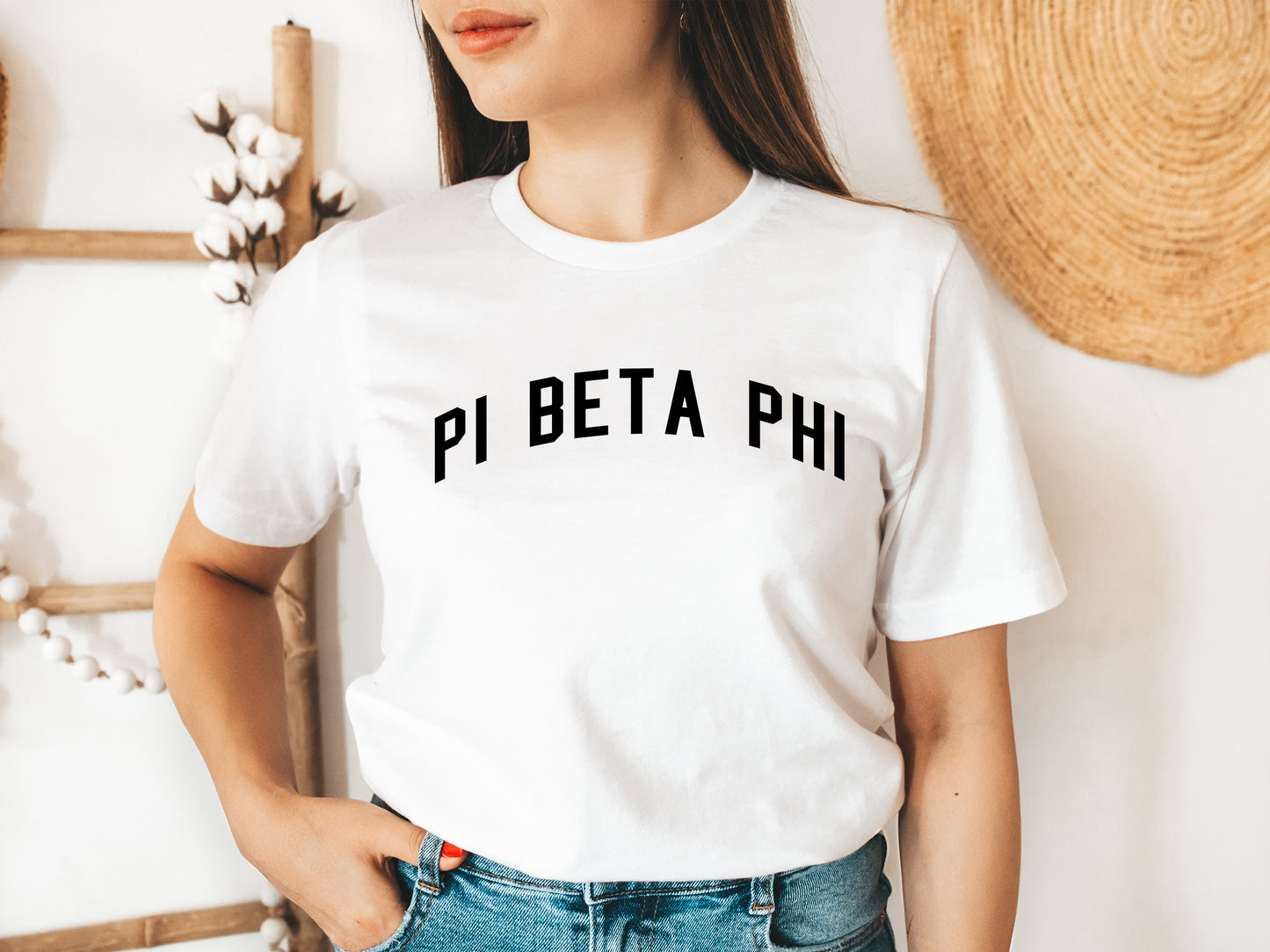 Pi Beta Phi Just Bold Sorority T-shirt _ 2389g