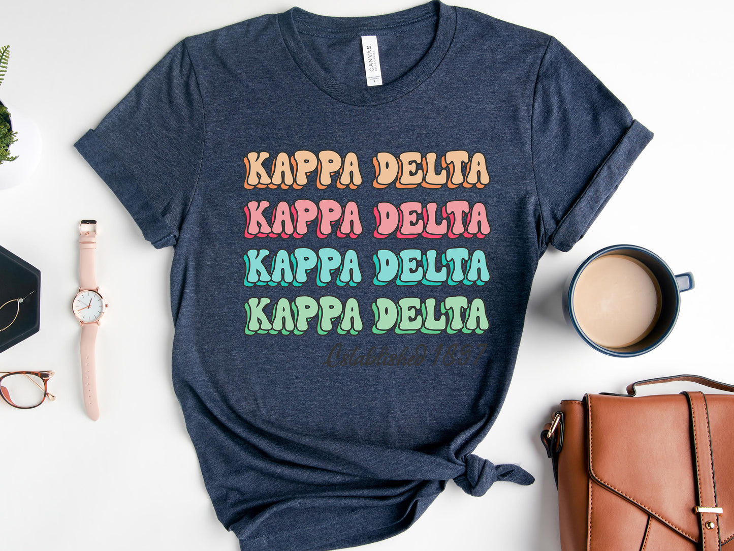 Kappa Delta Lucy Sorority T-shirt _ 274g