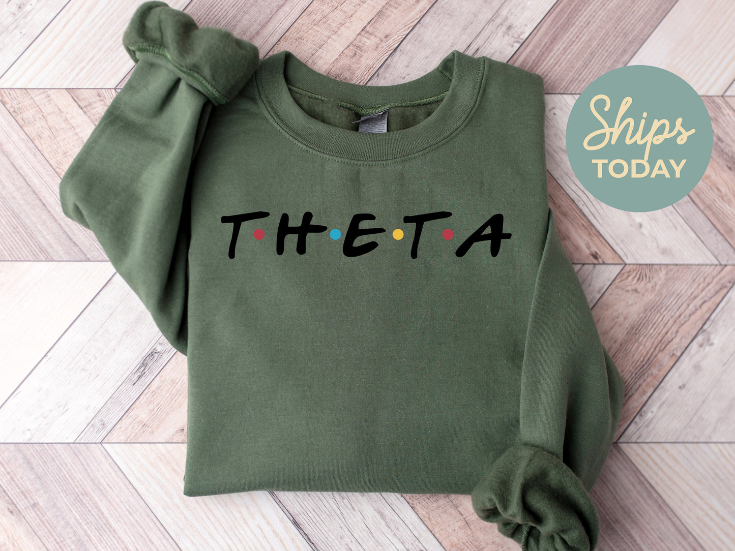 Kappa Alpha Theta Friends Frenzy Sorority Sweatshirt _ 30661g