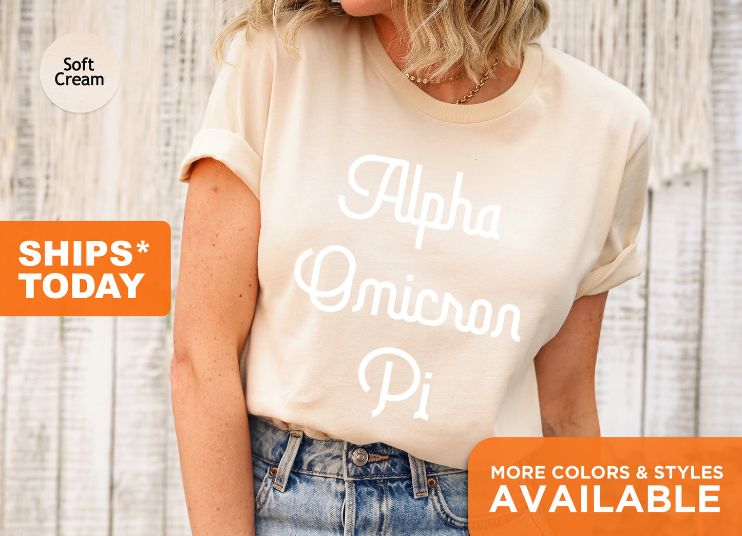 Alpha Omicron Pi All About That Pop Sorority T-shirt _ 2685g