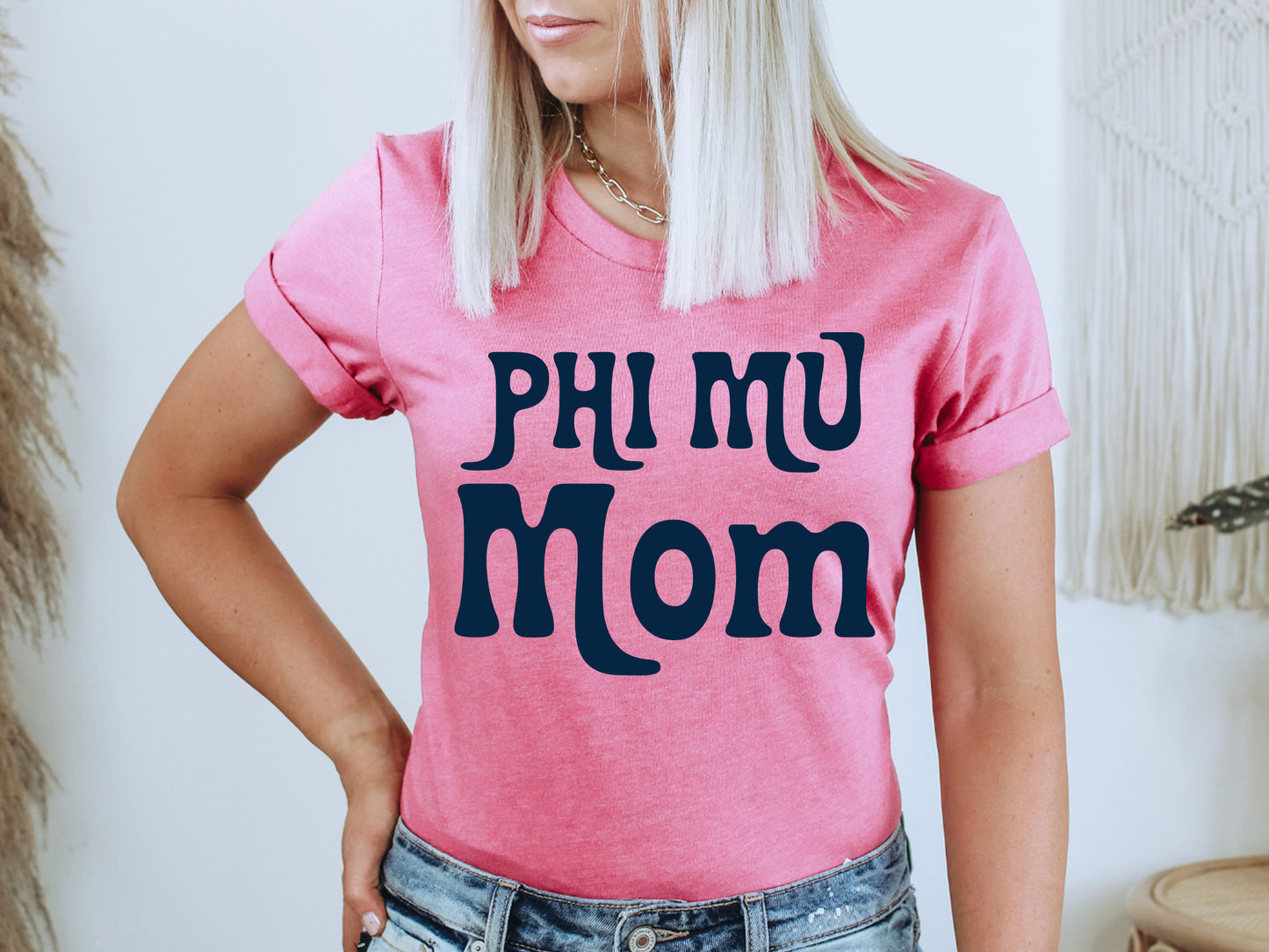 Phi Mu Got it from my Mom Sorority T-shirt _ 3089g