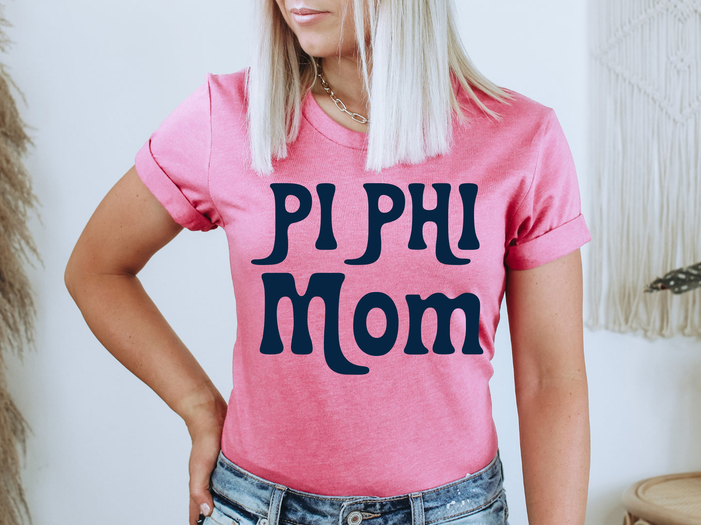 Pi Beta Phi Got it from my Mom Sorority T-shirt _ 3091g