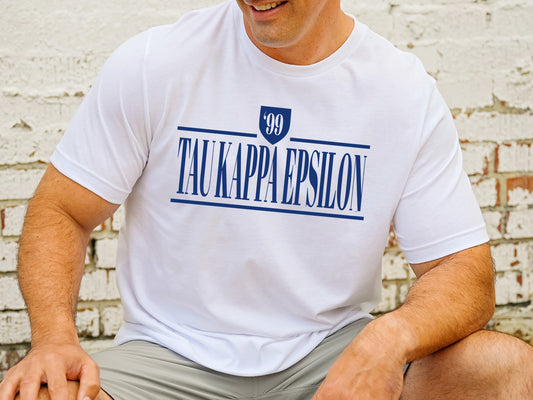 Tau Kappa Epsilon Shield Fraternity T-shirt _ 1210g