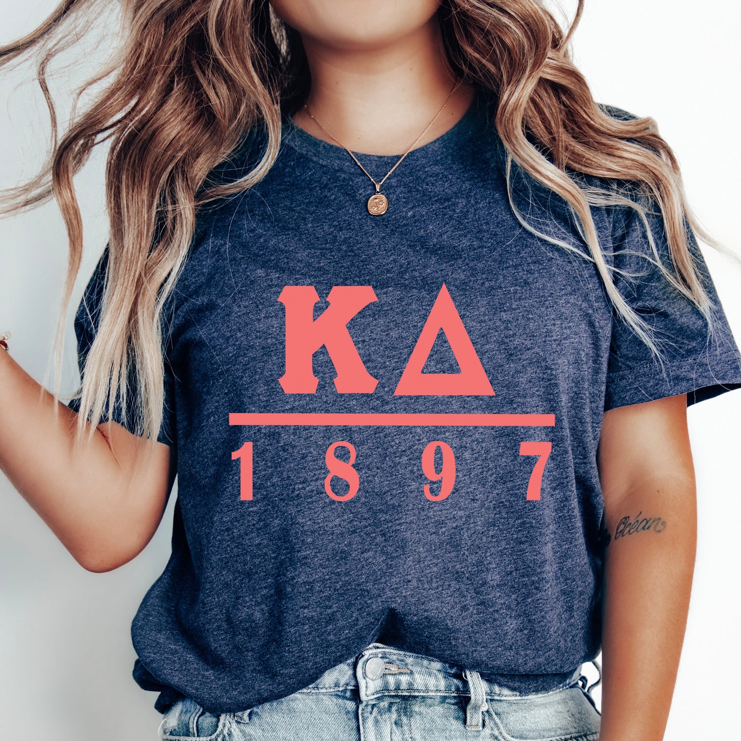 Kappa Delta Monochromatic Sorority T-shirt _ 30859g