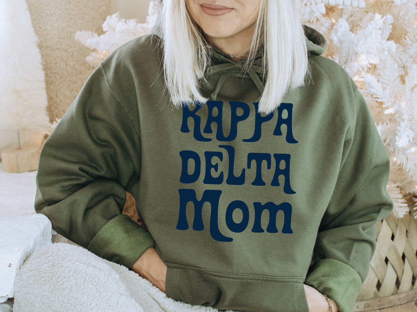 Kappa Delta Got it from my Mom Sorority Hoodie _ 3087g