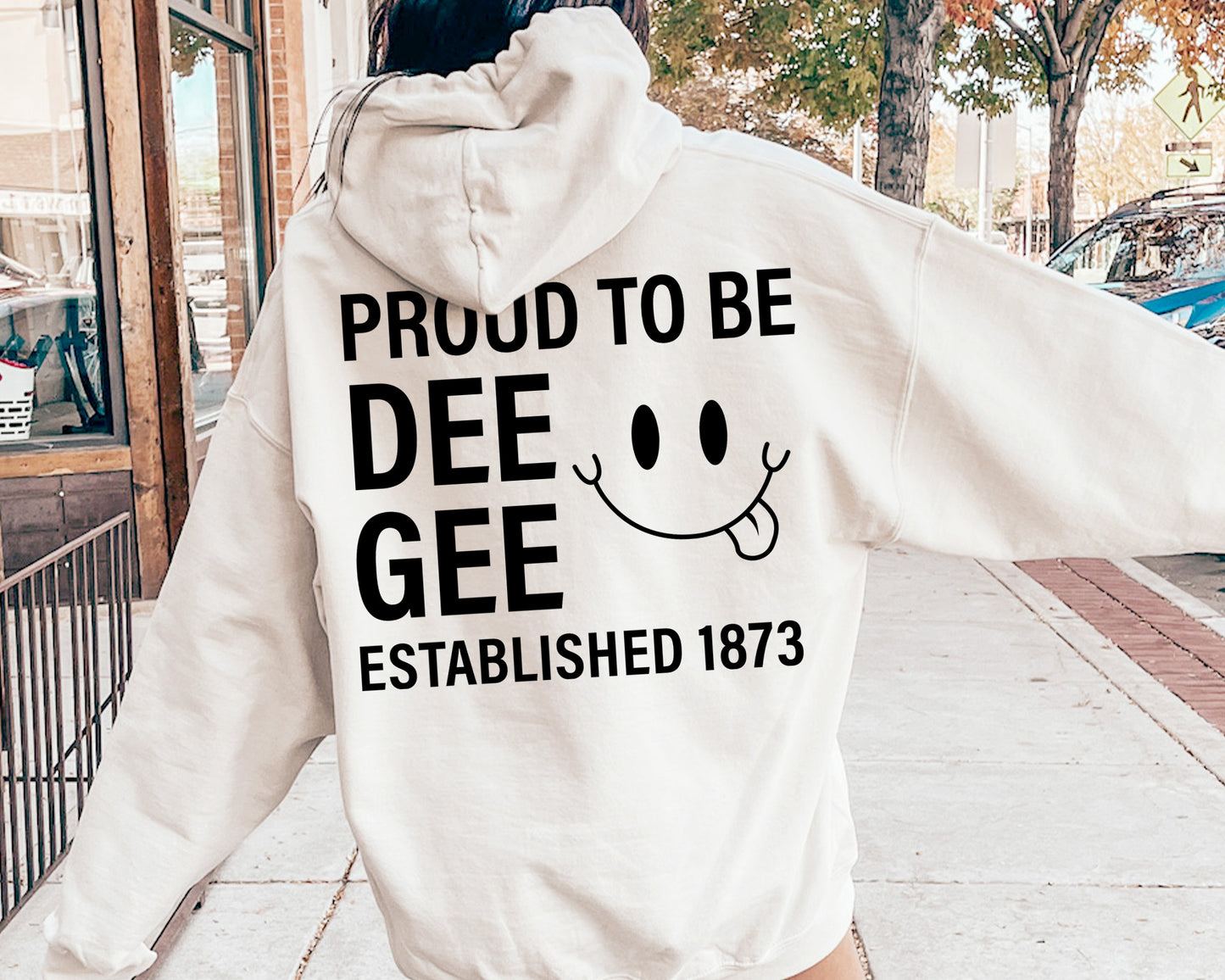 Delta Gamma Proud to Be Sorority Hoodie _ 33139g