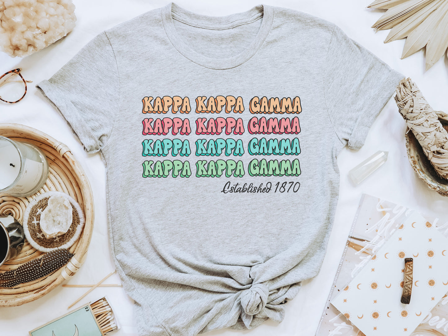 Kappa Kappa Gamma Lucy Sorority T-shirt _ 275g
