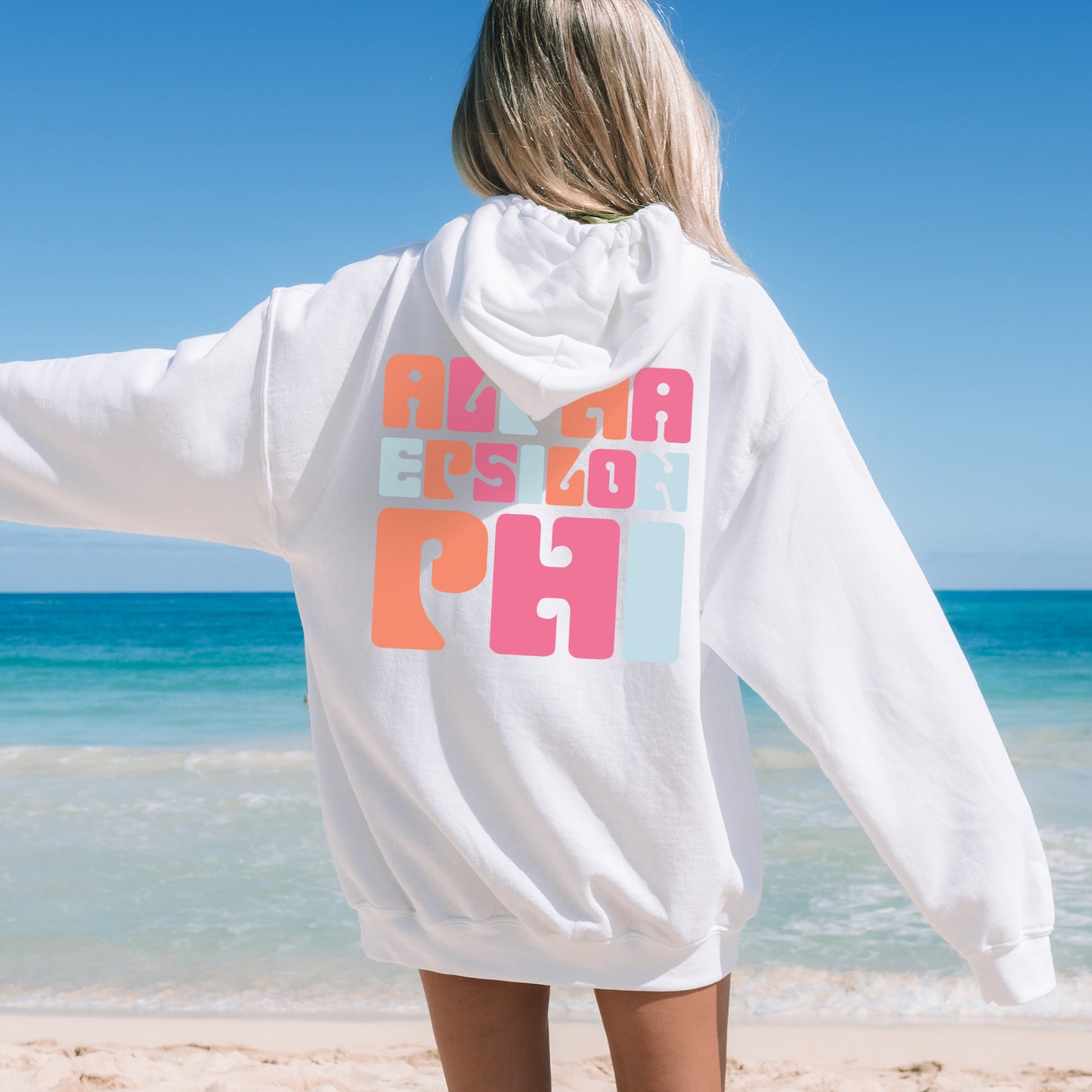 Alpha Epsilon Phi Vibrant Verve Sorority Hoodie _ 32603g