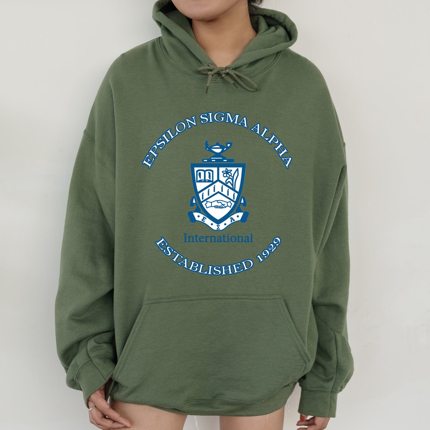 Epsilon Sigma Alpha Iconic Insignia COED Hoodie _ 35669g