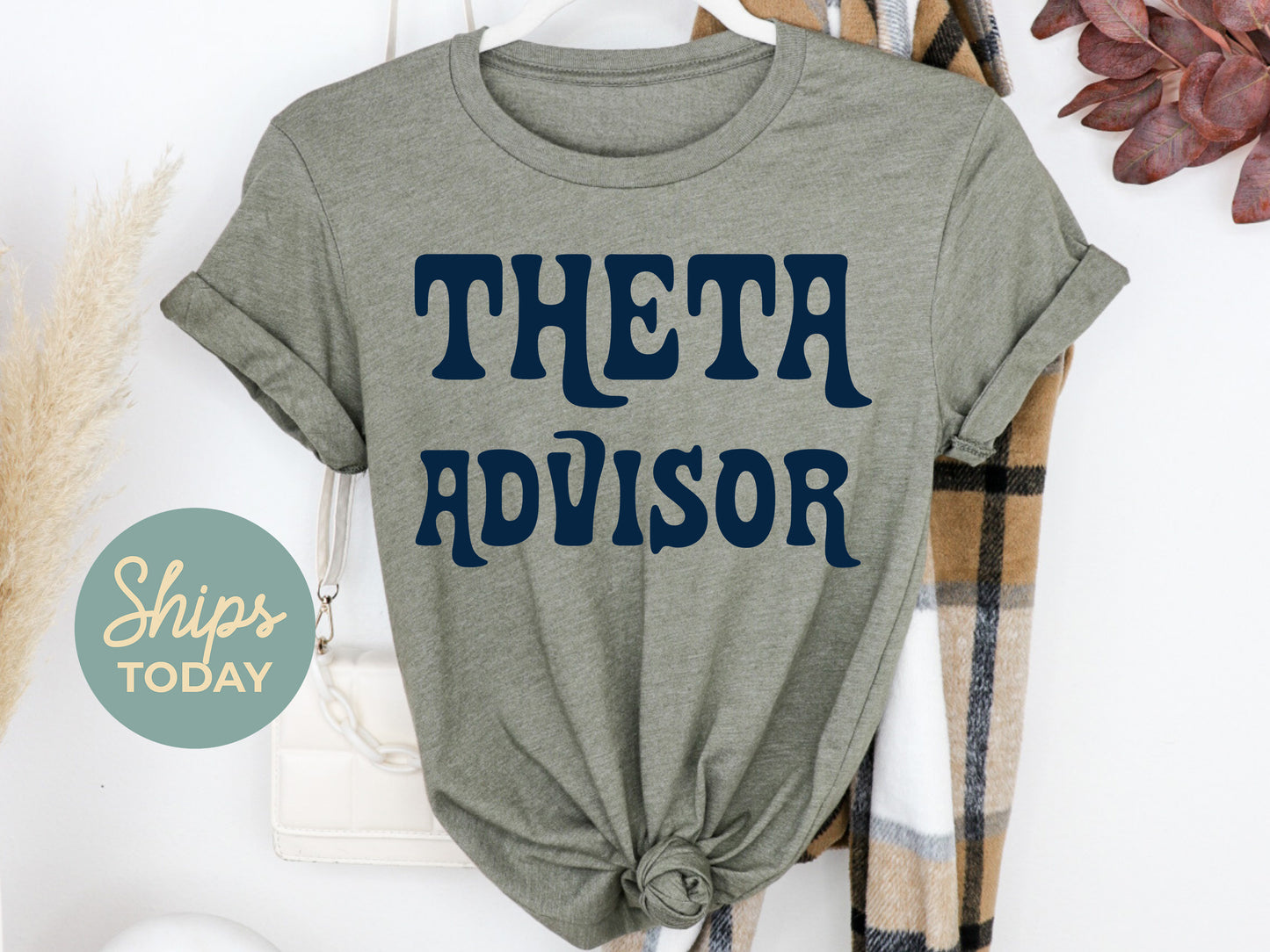 Kappa Alpha Theta Best Advisor Sorority T-shirt _ 3112g