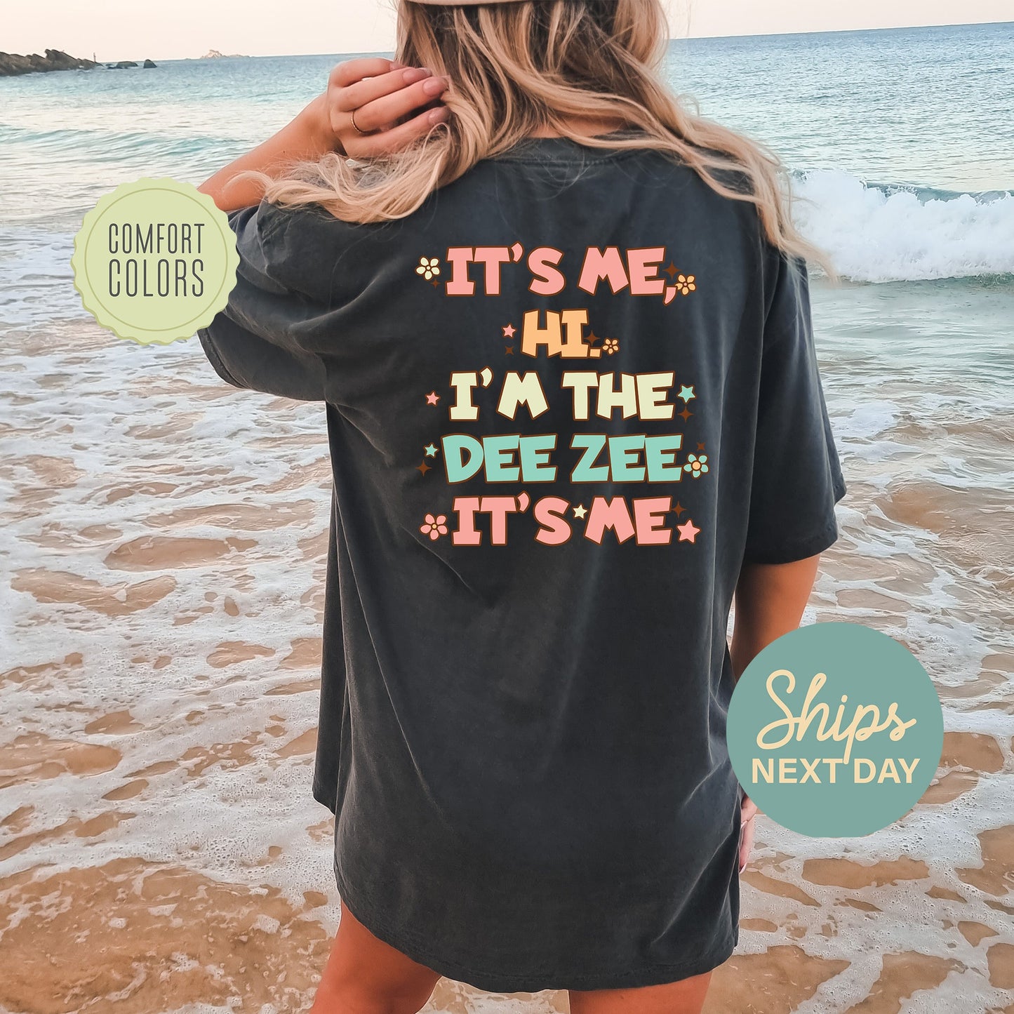 Delta Zeta Signature Chic Comfort Colors Sorority T-shirt _ 35978g