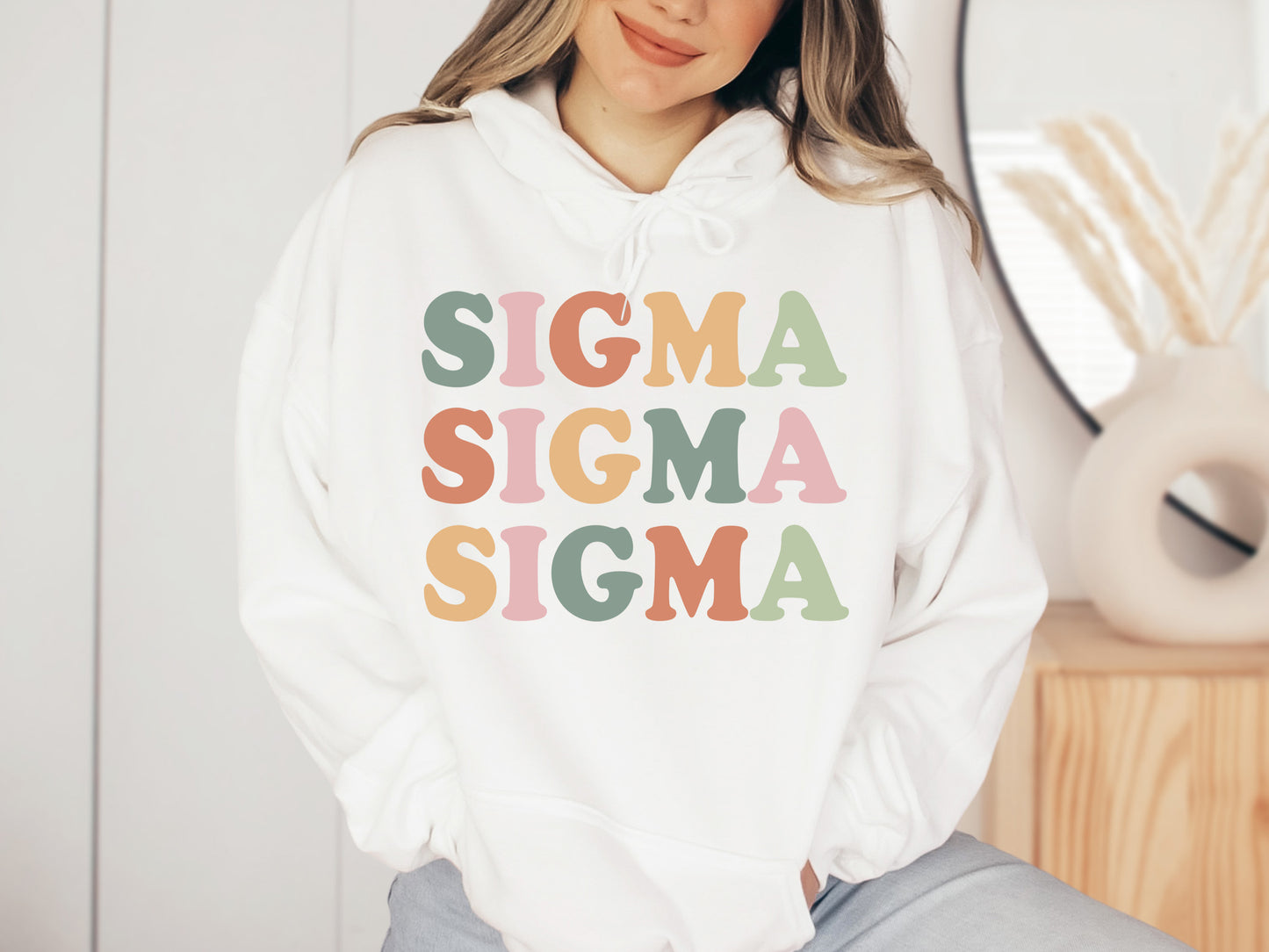 Sigma Sigma Sigma Bright and Proud Sorority Hoodie _ 437g