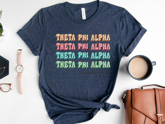 Theta Phi Alpha Lucy Sorority T-shirt _ 282g