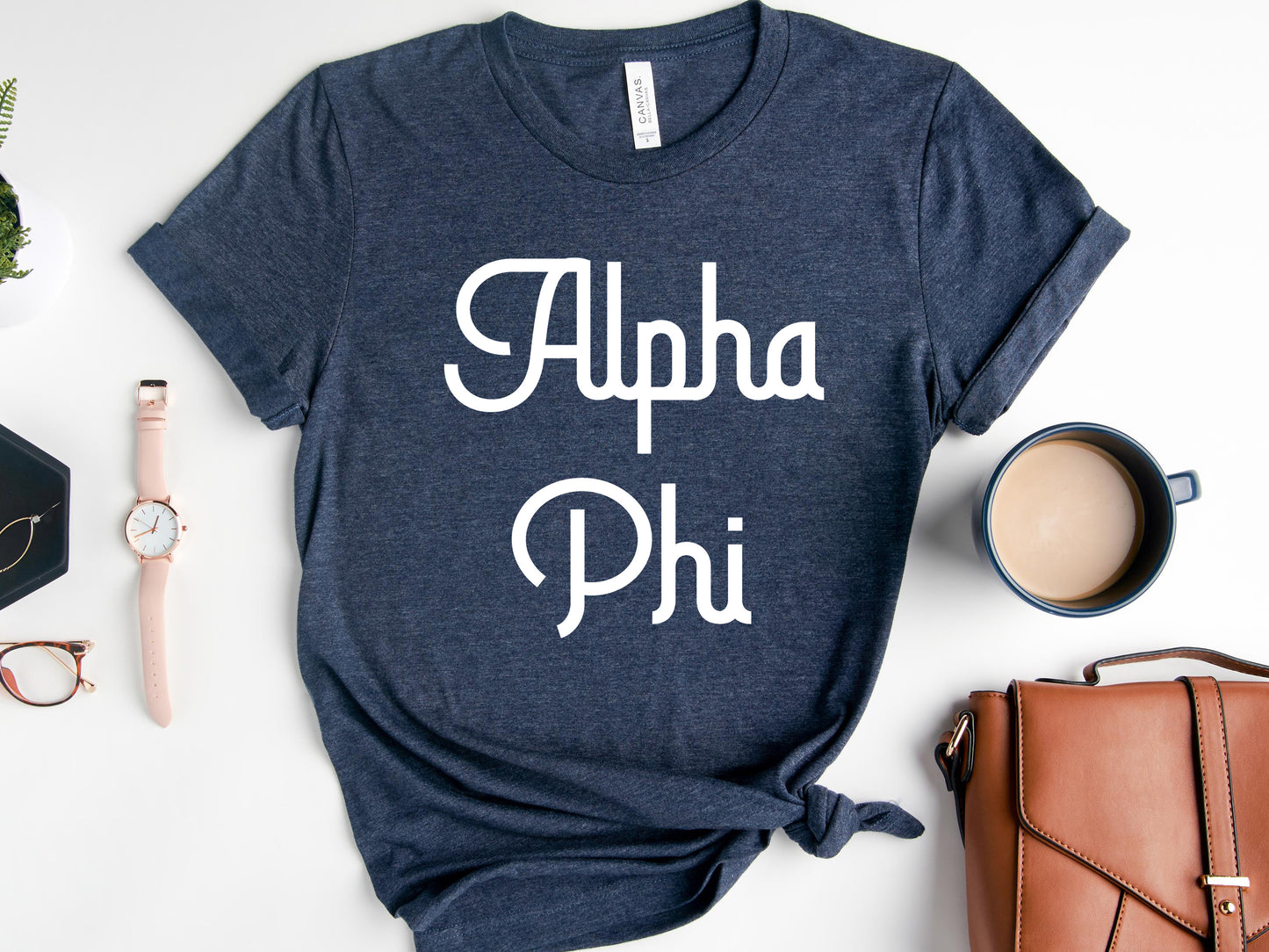 Alpha Phi All About That Pop Sorority T-shirt _ 2686g