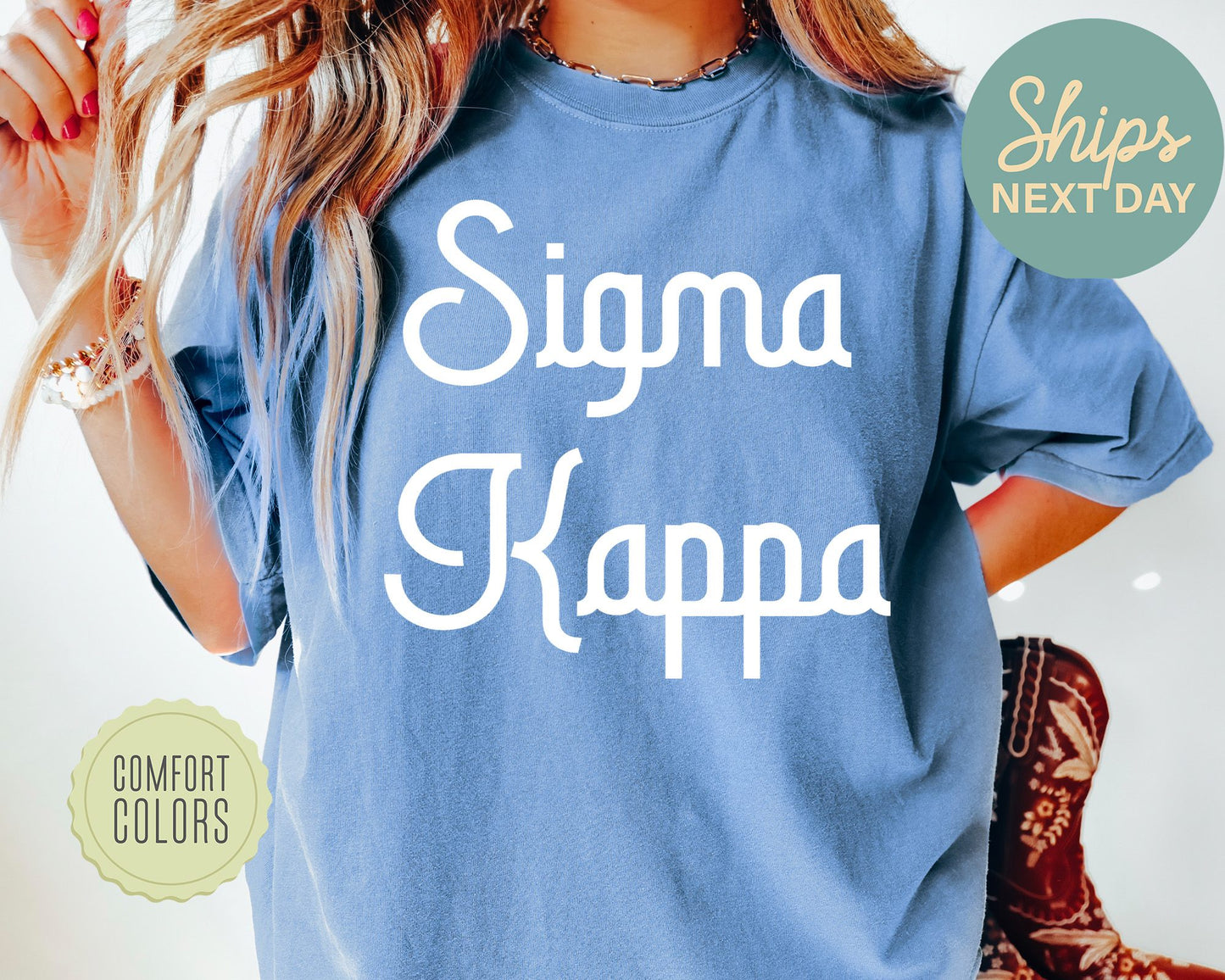 Sigma Kappa All About That Pop Comfort Colors Sorority T-shirt _ 2703g