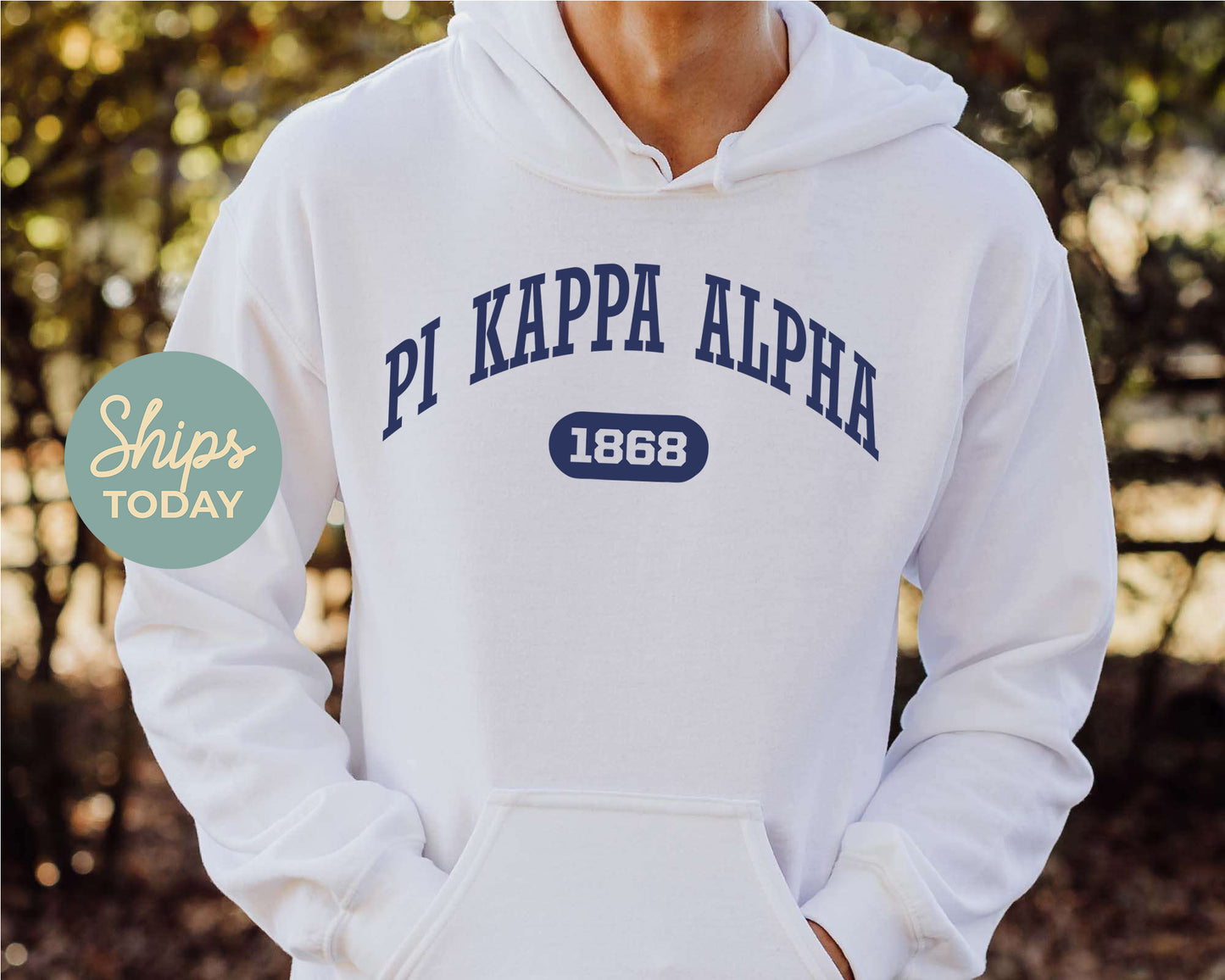Pi Kappa Alpha Fraternal Arch Fraternity Hoodie _ 926g