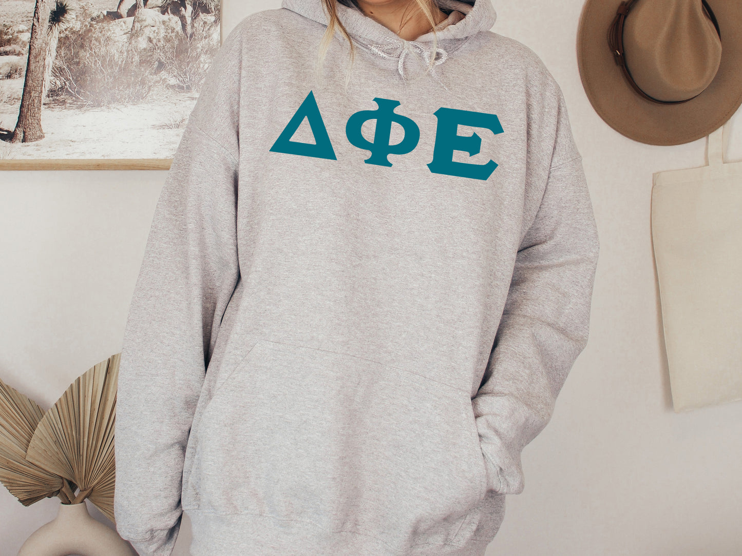 Delta Phi Epsilon Back to the Basics Sorority Hoodie _ 634g