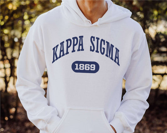 Kappa Sigma Fraternal Arch Fraternity Hoodie _ 920g