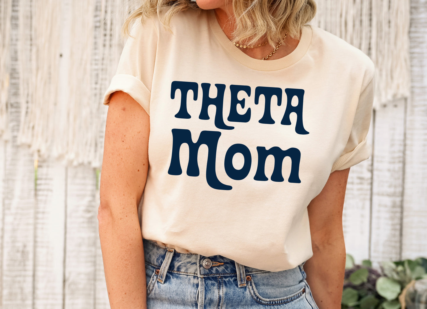 Kappa Alpha Theta Got it from my Mom Sorority T-shirt _ 3086g