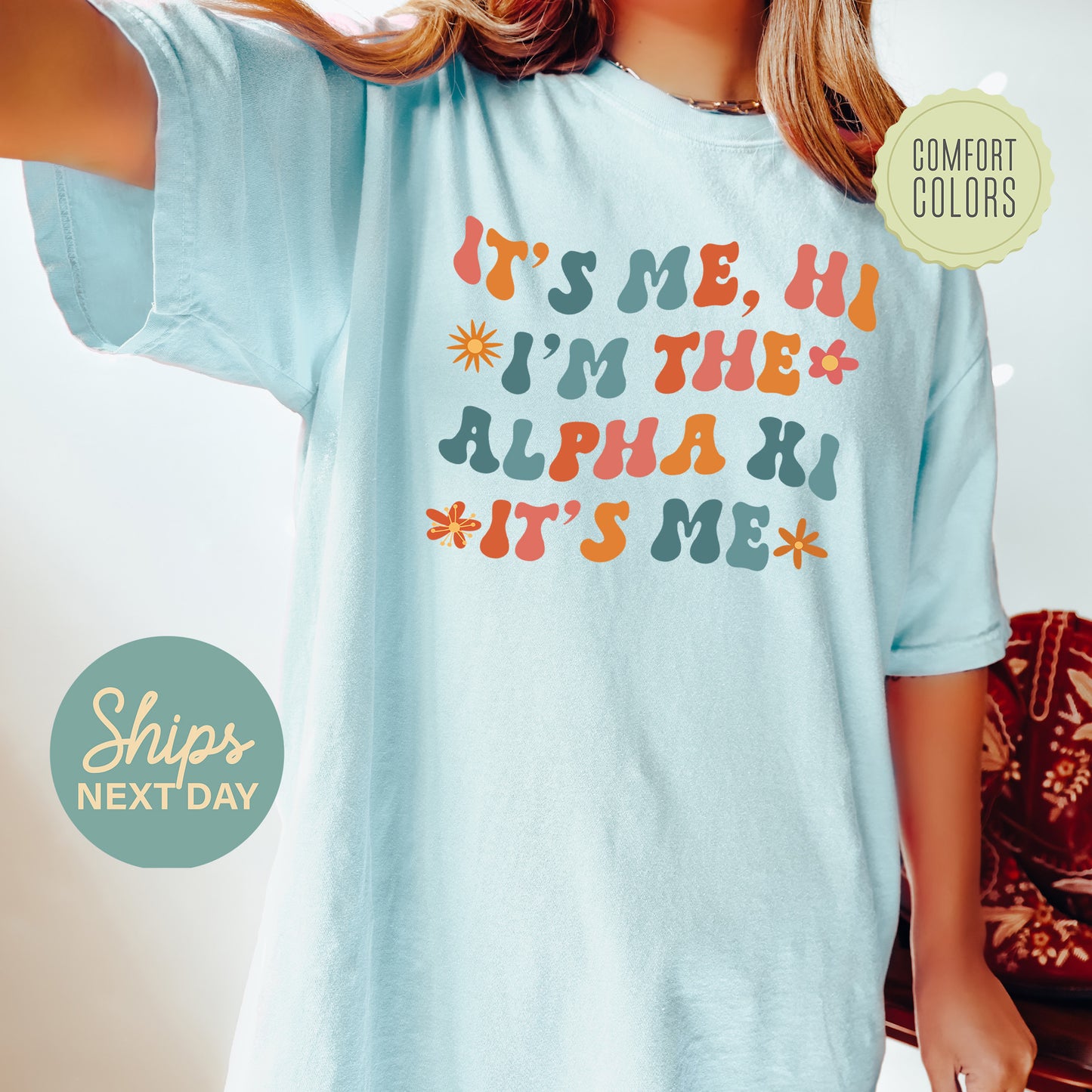 Alpha Xi Delta Style Comfort Colors Sorority T-shirt _ 35999g
