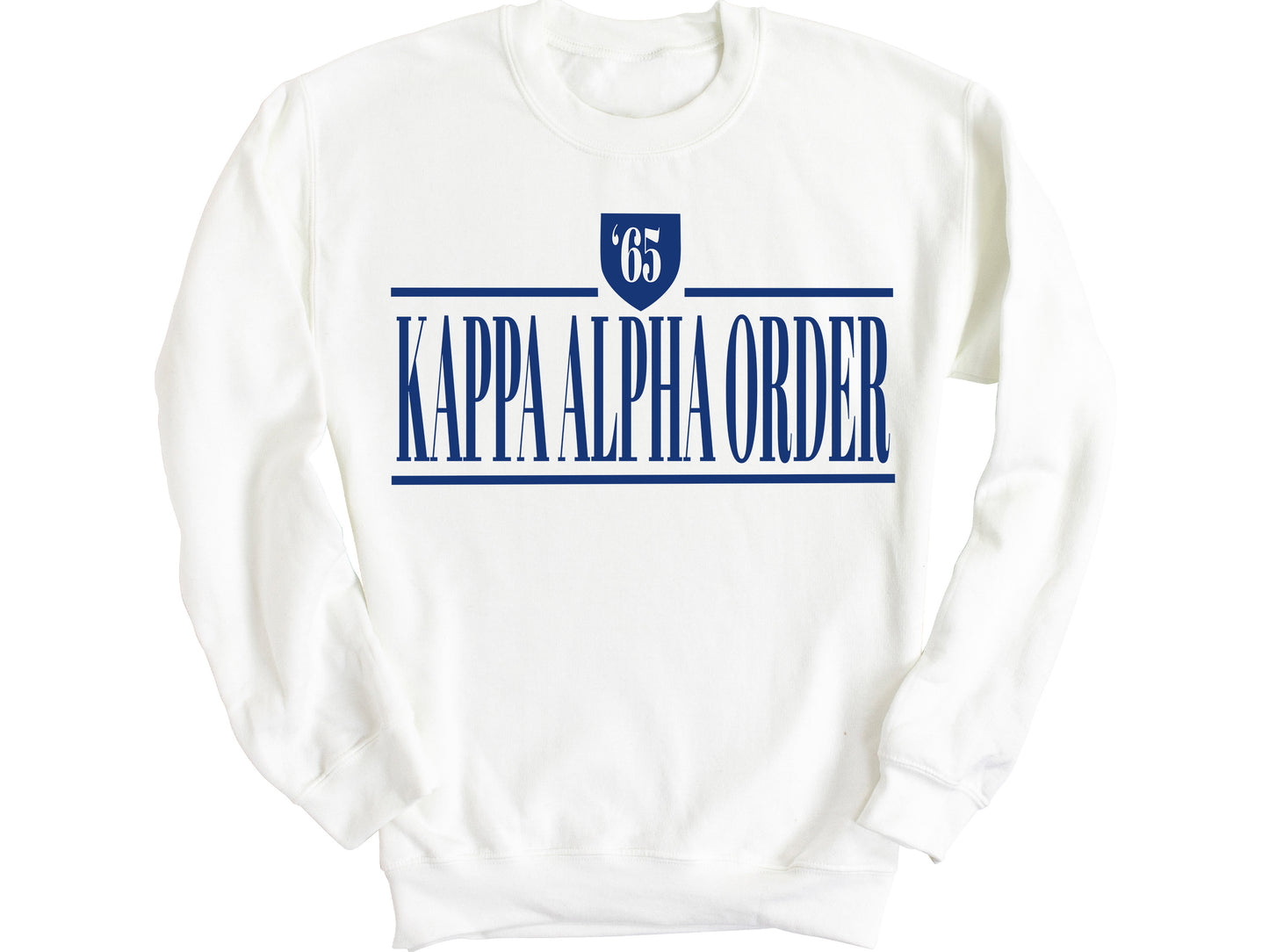 Kappa Alpha Order Shield Fraternity Sweatshirt _ 1194g