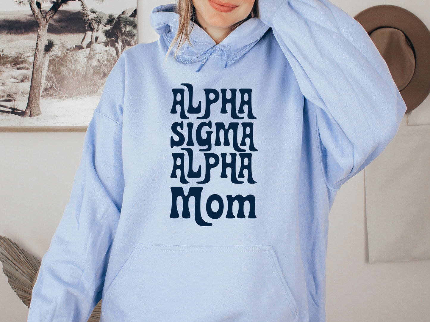 Alpha Sigma Alpha Got it from my Mom Sorority Hoodie _ 3077g