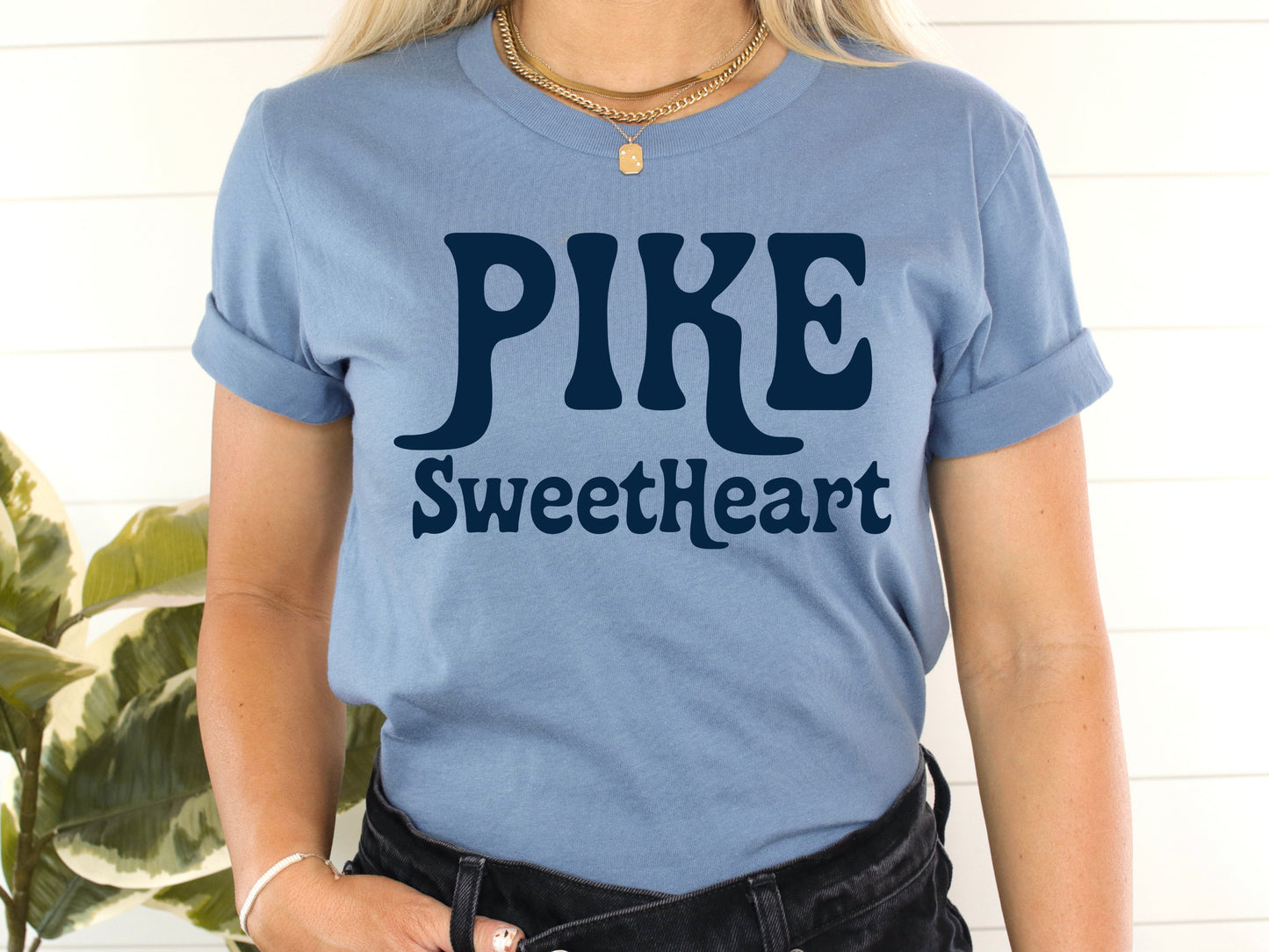 Pi Kappa Alpha Trendy Sweetheart Fraternity T-shirt _ 2007g