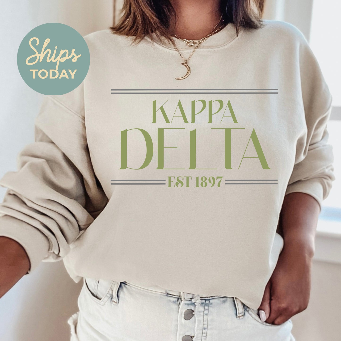 Kappa Delta Greek Harmony Sorority Sweatshirt _ 34980g
