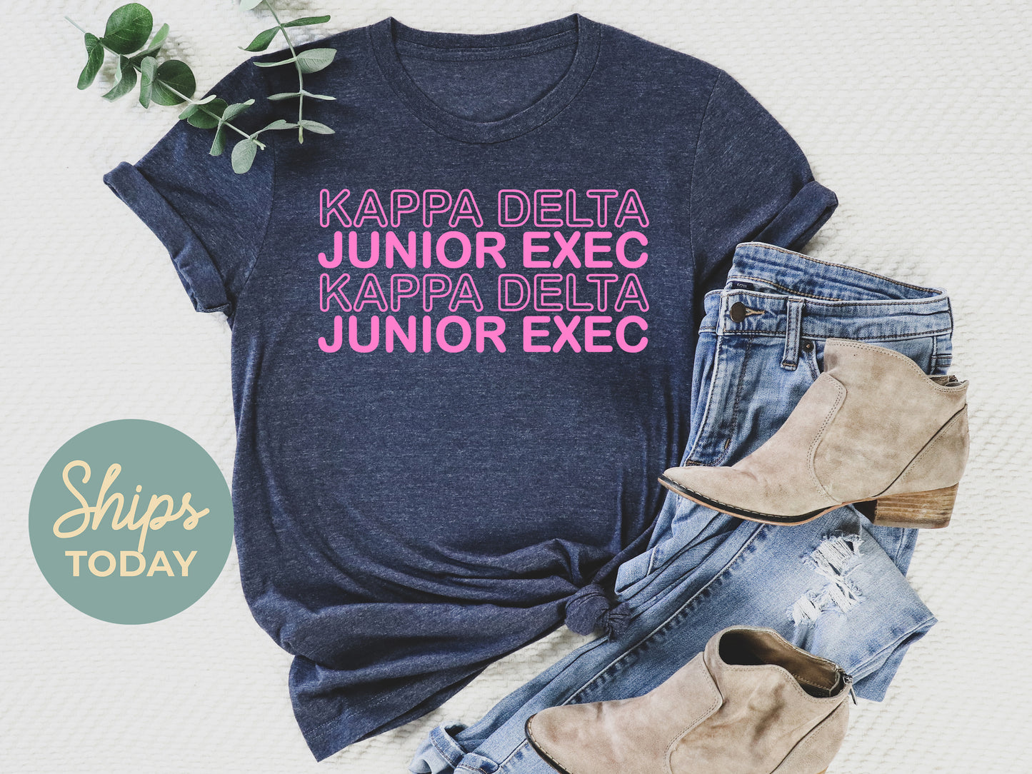 Kappa Delta Junior Exec Sorority T-shirt _ 30942g