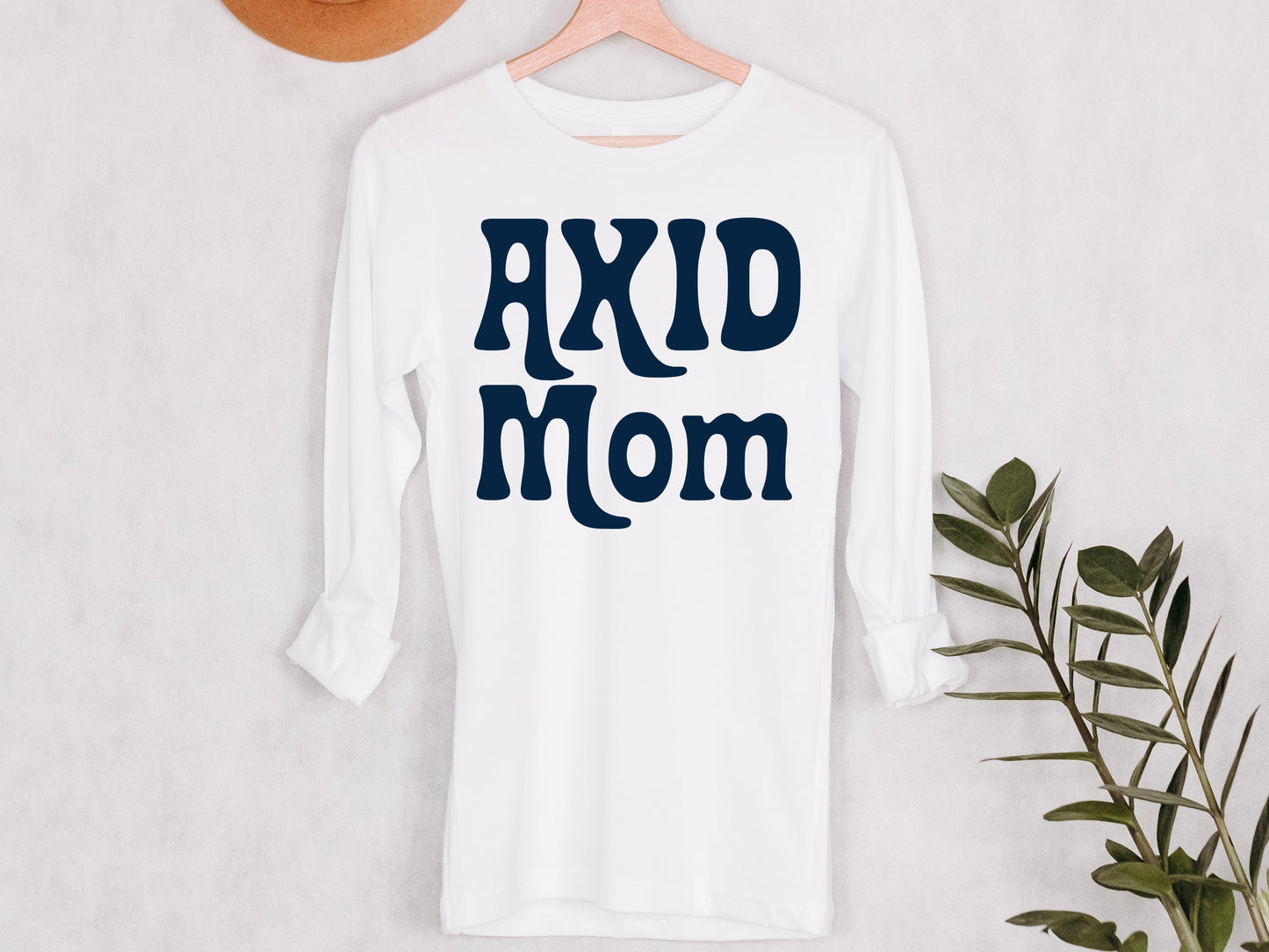 Alpha Xi Delta Got it from my Mom Sorority Long Sleeve T-shirt _ 3079g