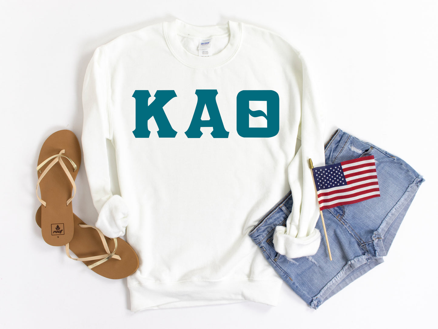 Kappa Alpha Theta Back to the Basics Sorority Sweatshirt _ 637g