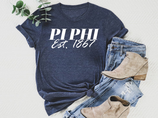 Pi Beta Phi Mom Sorority T-shirt _ 30837g