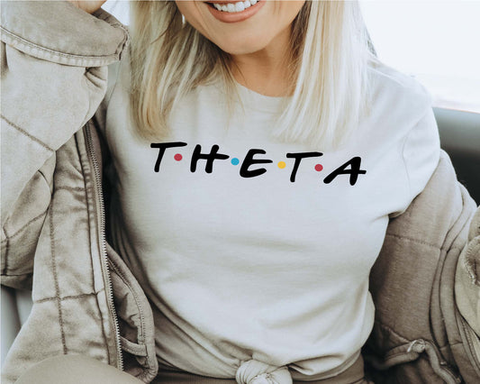 Kappa Alpha Theta Friends Frenzy Sorority T-shirt _ 30661g