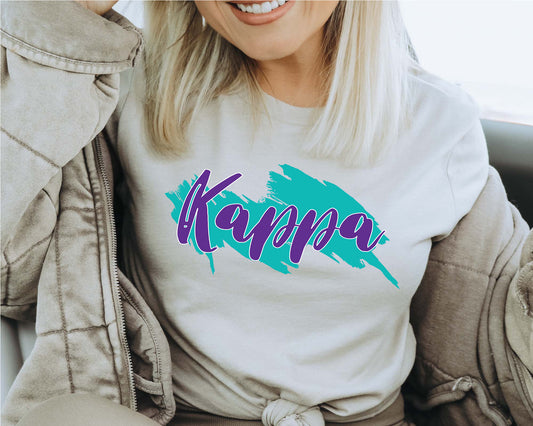 Kappa Kappa Gamma Paint Party Sorority T-shirt _ 4489g