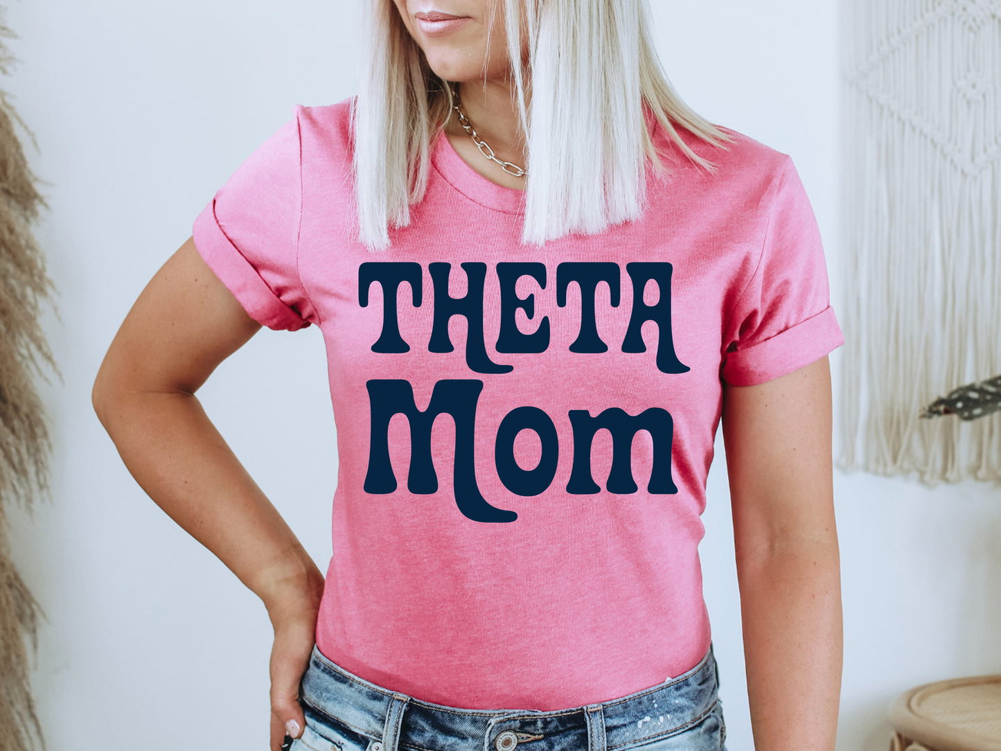 Kappa Alpha Theta Got it from my Mom Sorority T-shirt _ 3086g
