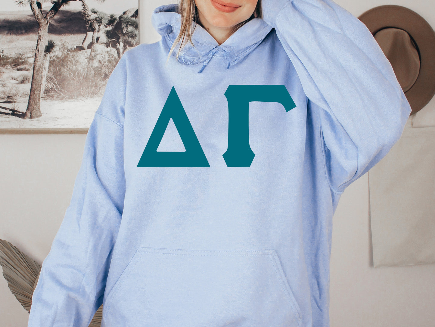 Delta Gamma Back to the Basics Sorority Hoodie _ 633g