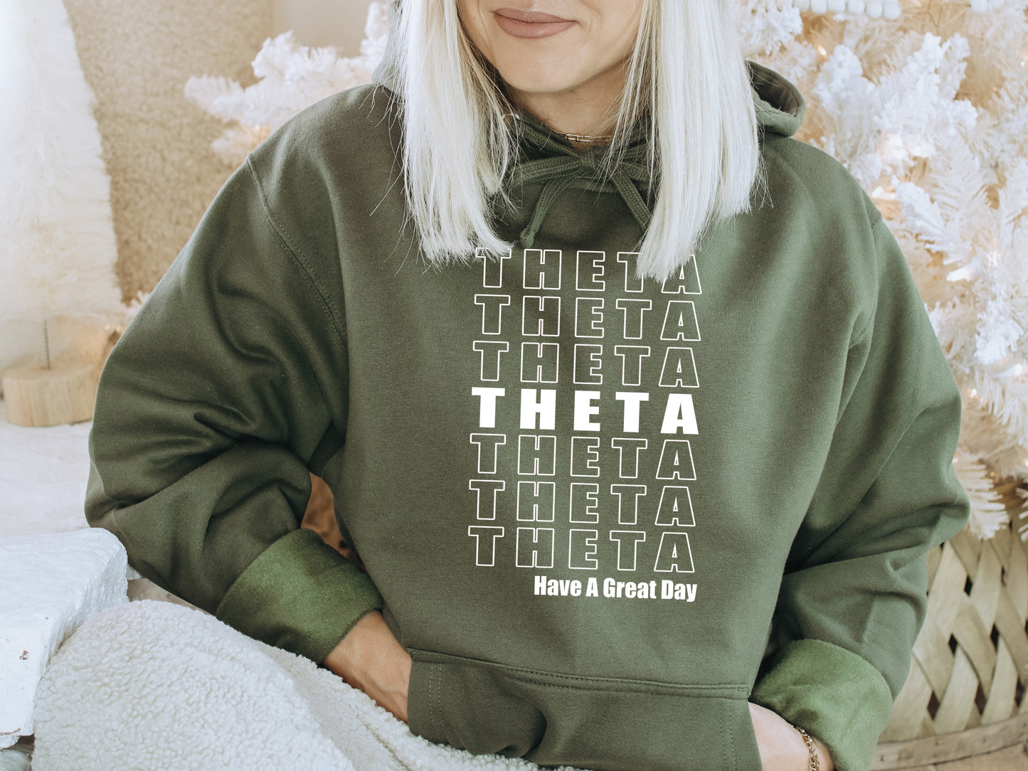 Kappa Alpha Theta Have a Great Day Sorority Hoodie _ 2123g