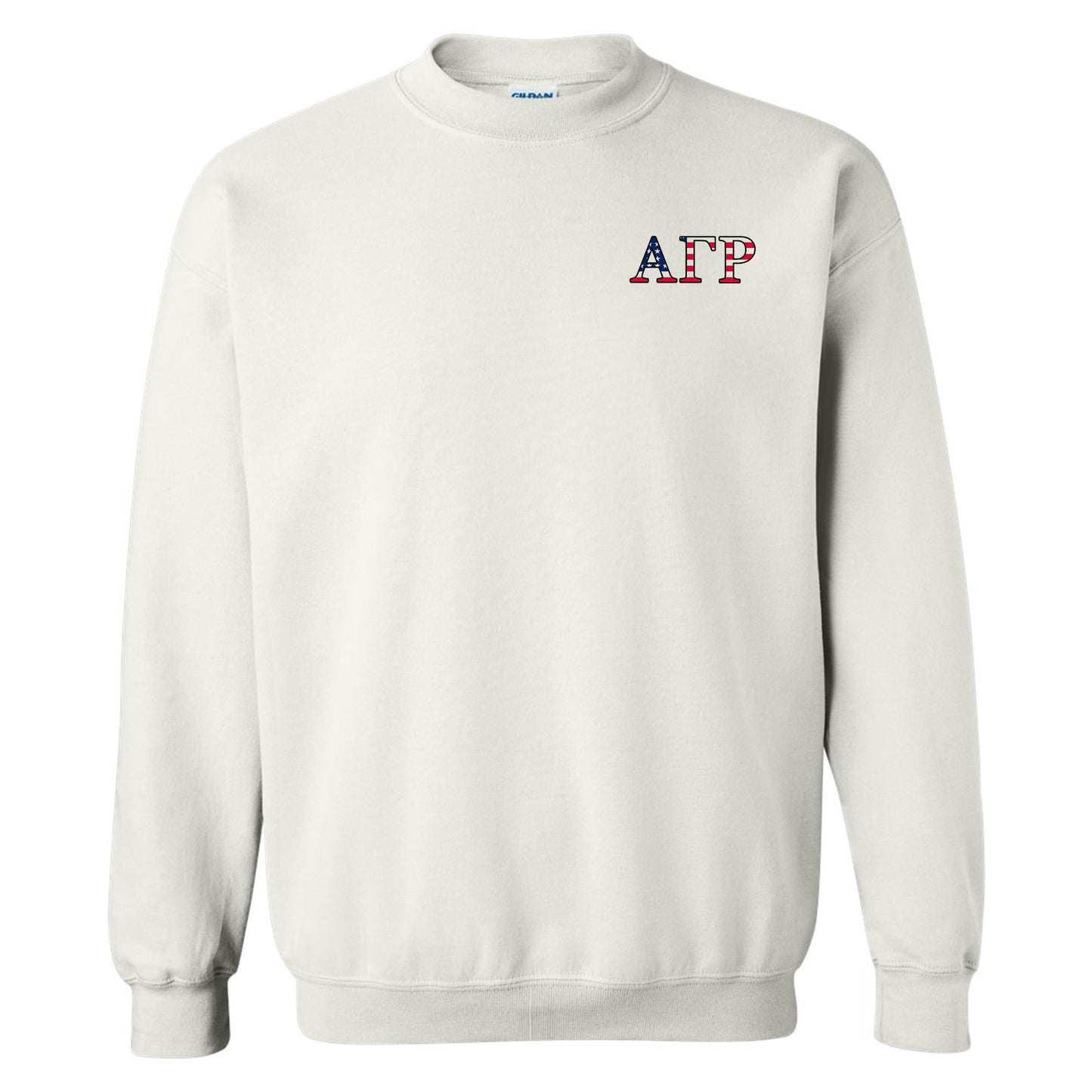 a white sweatshirt with the word atp printed on it