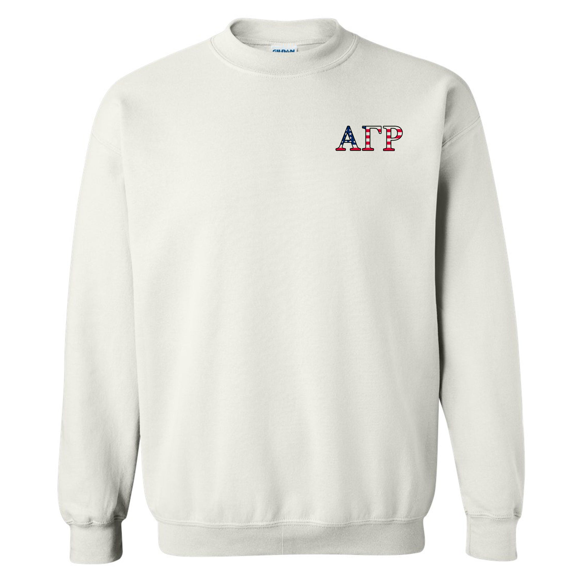 a white sweatshirt with the word atp printed on it