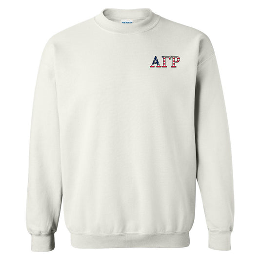 a white sweatshirt with the word atp printed on it