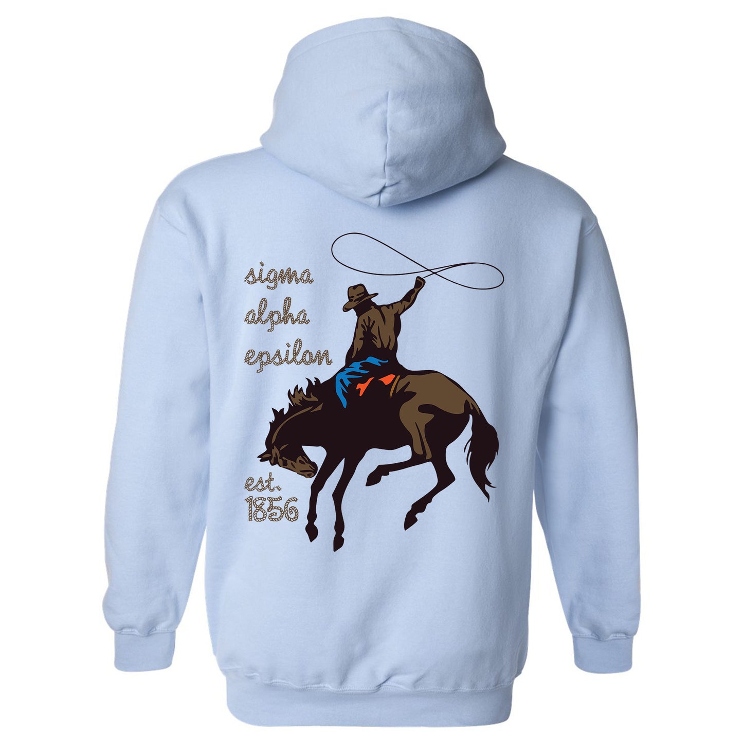 Sigma Alpha Epsilon Cowboy Fraternity Hoodie _ 31200g
