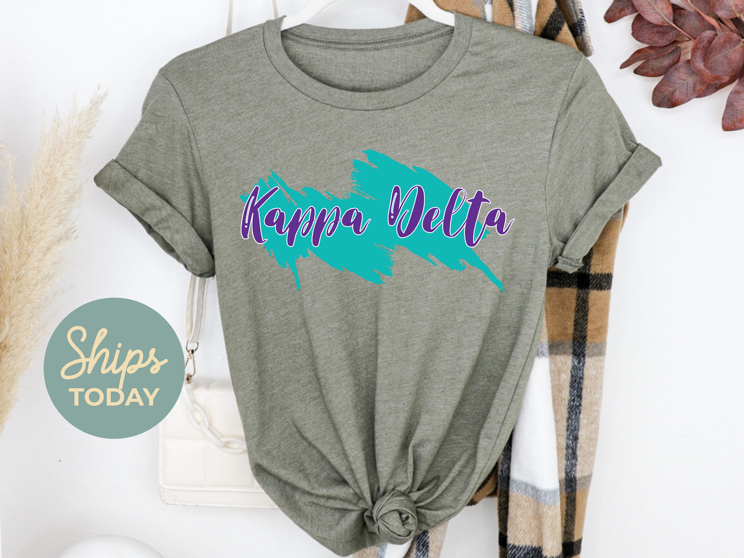 Kappa Delta Paint Party Sorority T-shirt _ 4488g